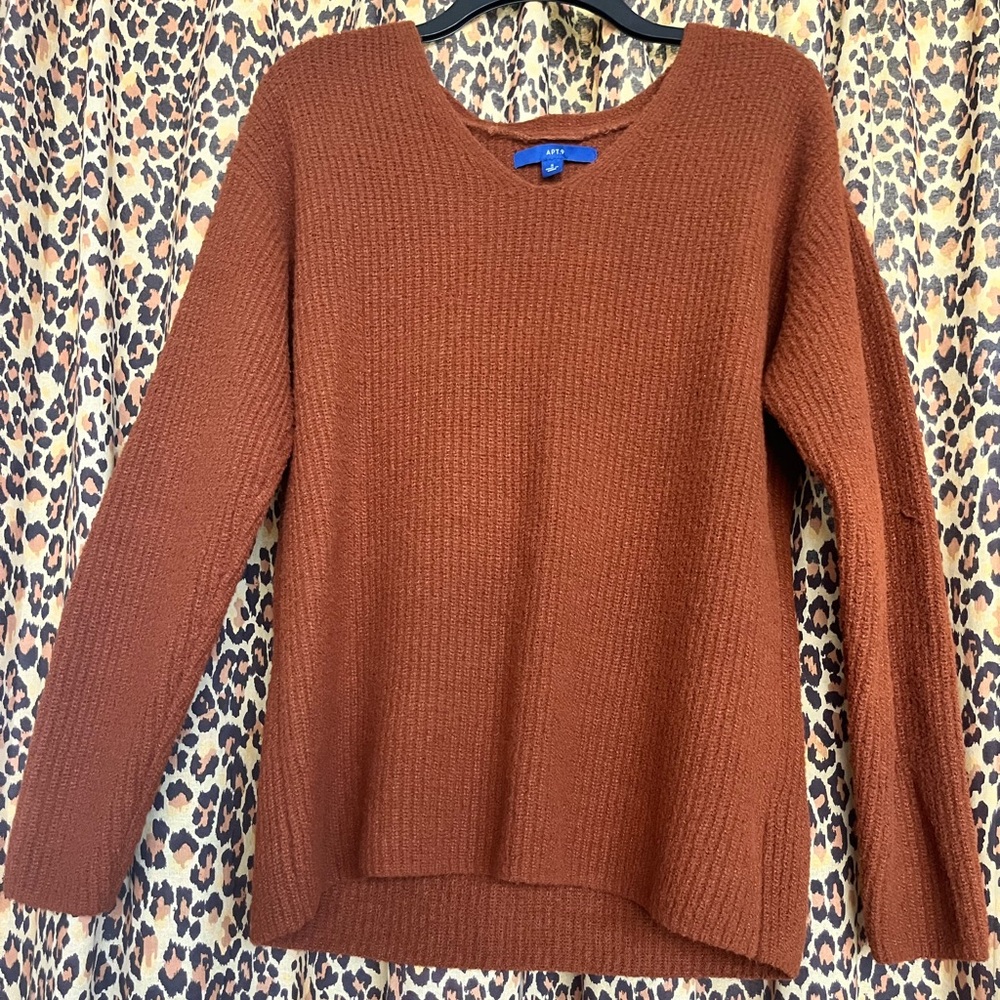 Women's Rust Sweater